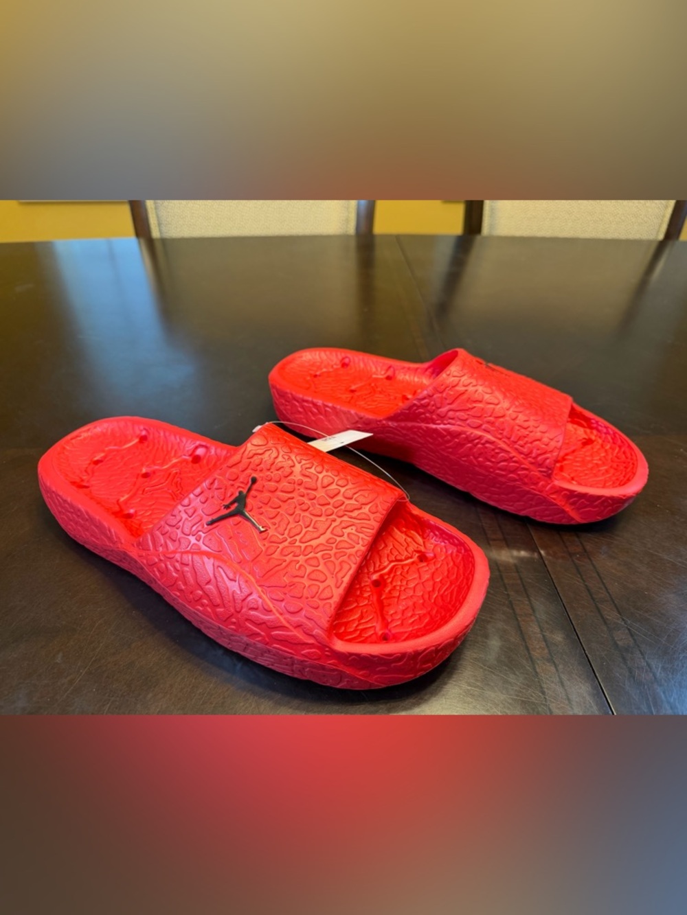 New Nike Air Jordan Jumpman Slides Red Size 11